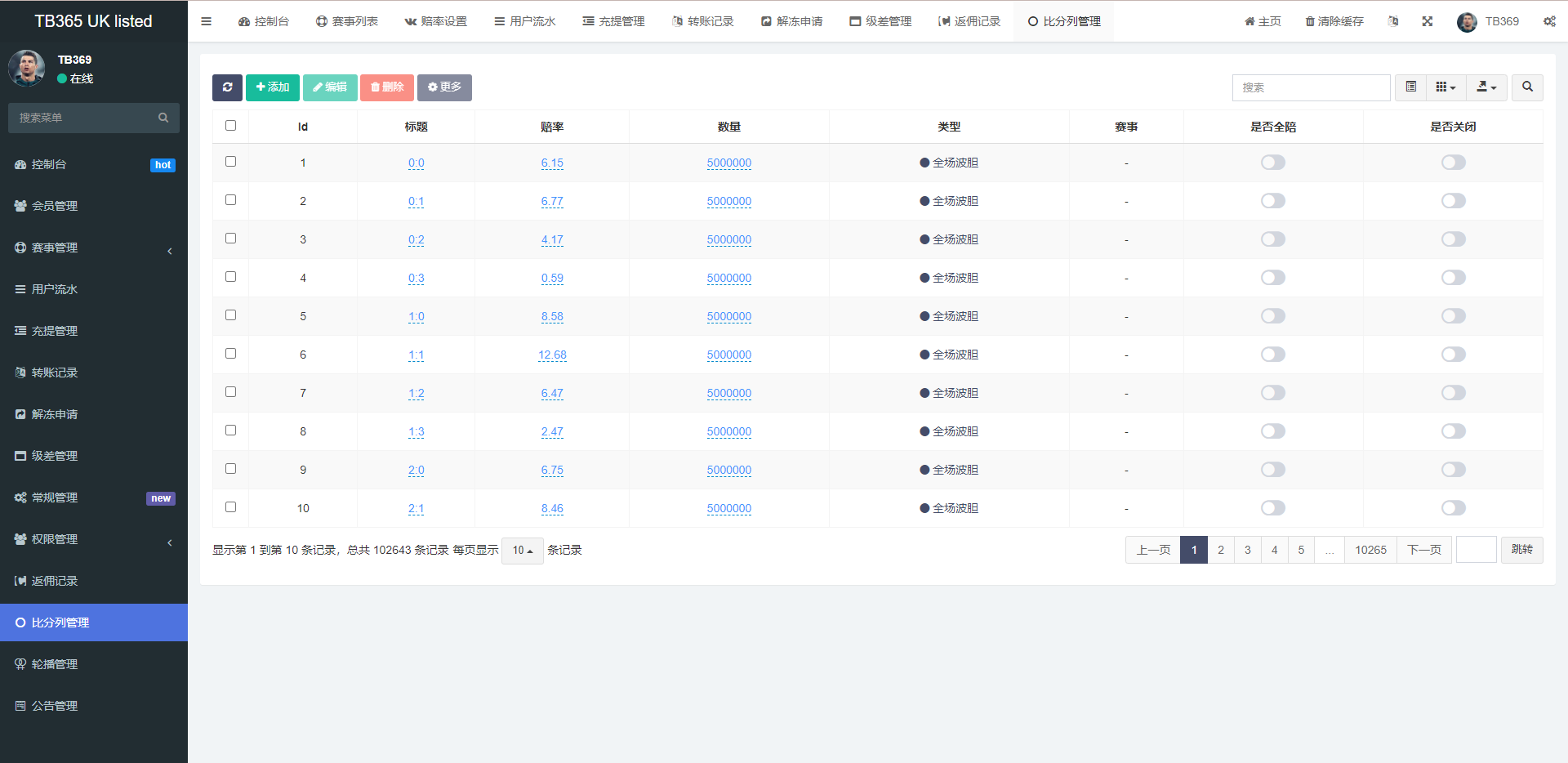 UinApp双语言反波胆系统源码 页面截图 16 UinApp双语言反波胆系统源码 页面截图