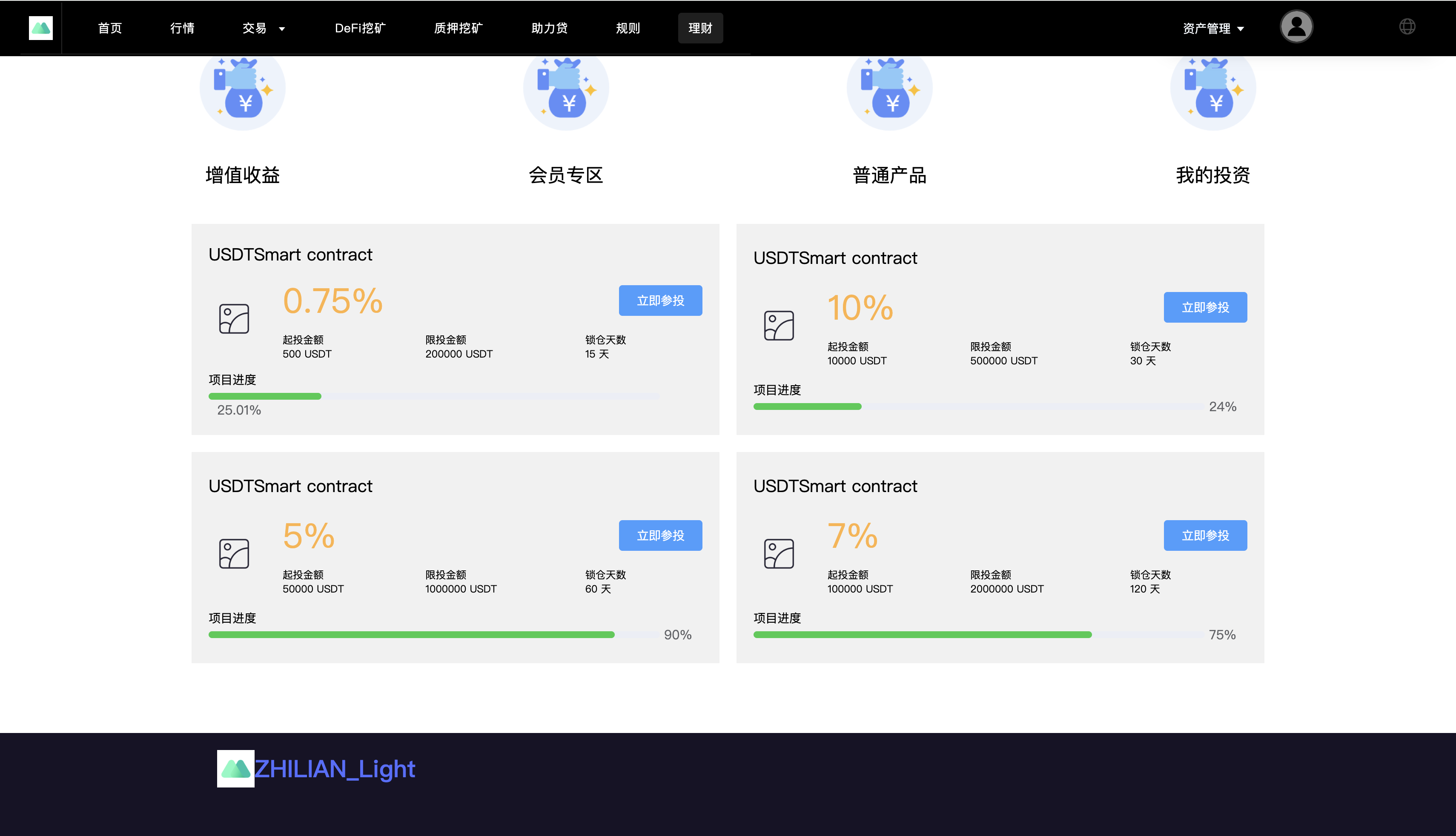 多语言交易所源码/dapp授权/21国语言/支持秒合约 页面截图 14 多语言交易所源码/dapp授权/21国语言/支持秒合约 页面截图