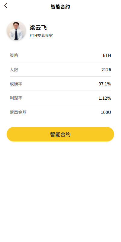 多语言交易所系统/跟单交易/量化交易/Defi投资系统 页面截图 4 多语言交易所系统/跟单交易/量化交易/Defi投资系统 页面截图