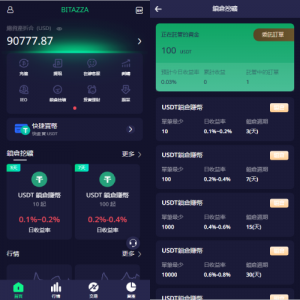 多语言交易所系统/期权/合约币币交易/IEO/质押 页面截图