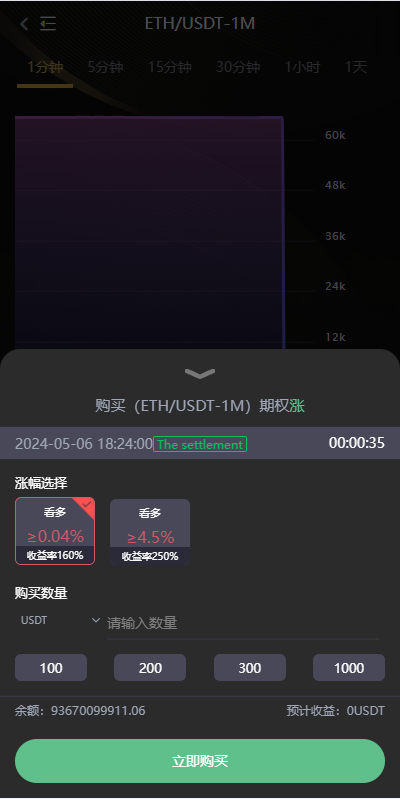 海外多语言交易所系统/币币/期权/秒合约/永续合约交易 页面截图 6 海外多语言交易所系统/币币/期权/秒合约/永续合约交易 页面截图