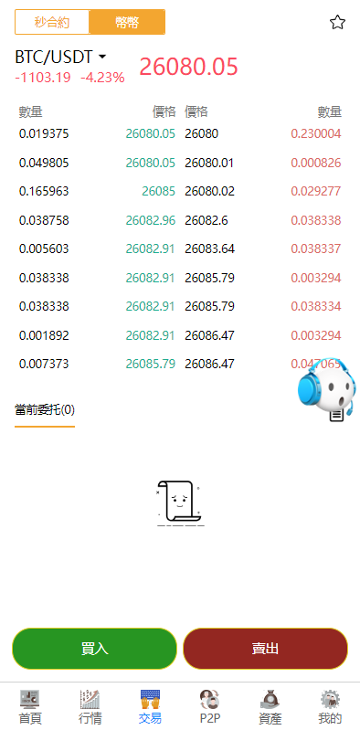新版多语言交易所系统/秒合约币币交易/P2P理财派单抢单 页面截图 5 新版多语言交易所系统/秒合约币币交易/P2P理财派单抢单 页面截图