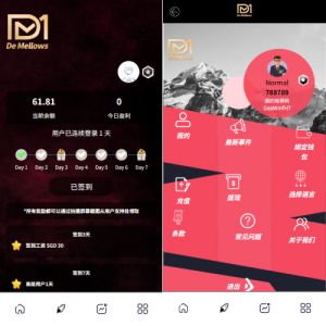 海外商城抢单刷单系统/预设订单/重置订单/签到 页面截图