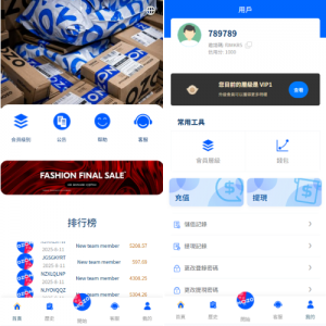 多语言抢单刷单系统/海外刷单/连单卡单 页面截图