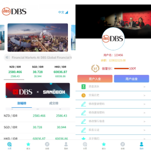 多语言外汇微盘系统/海外微交易/实名认证/前端uniapp 页面截图