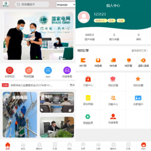 海外回收商城/多语言旧金属资源回收/充值汇率 页面截图