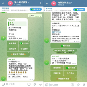 JAVA版飞机投注系统/telegram投注机器人/TG游戏 页面截图