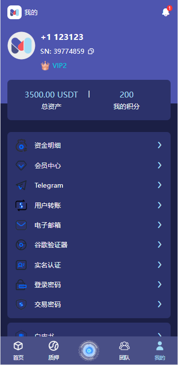 高端多语言自动挖矿系统/海外质押理财/自定义语言 页面截图 9 高端多语言自动挖矿系统/海外质押理财/自定义语言 页面截图