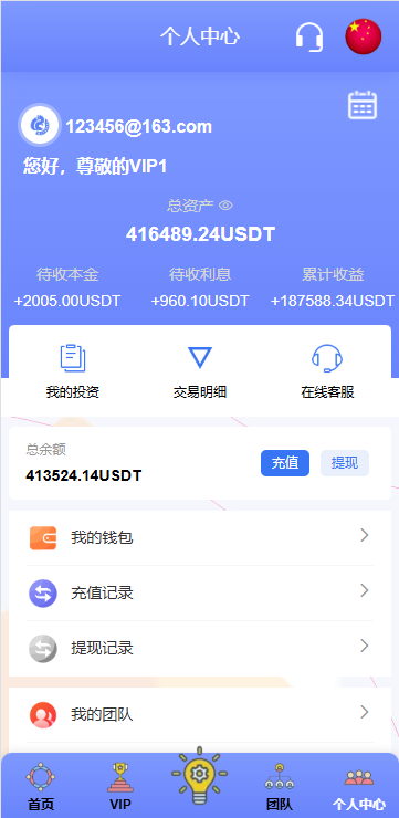 海外宠物投资理财系统/多语言投资源码/前端VUE 页面截图 11 海外宠物投资理财系统/多语言投资源码/前端VUE 页面截图