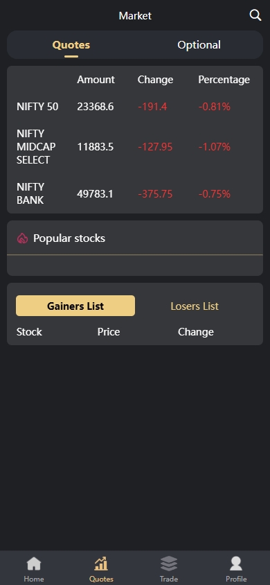 印度股票系统/新股认购/海外股票前端uniapp 页面截图 3 印度股票系统/新股认购/海外股票前端uniapp 页面截图