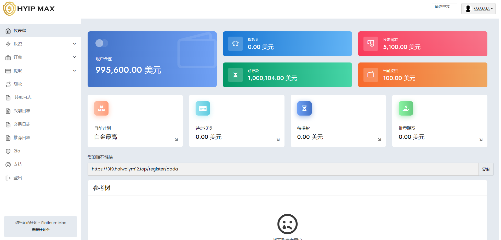 多语言海外投资系统源码/PHP投资理财平台源码 页面截图 8 多语言海外投资系统源码/PHP投资理财平台源码 页面截图