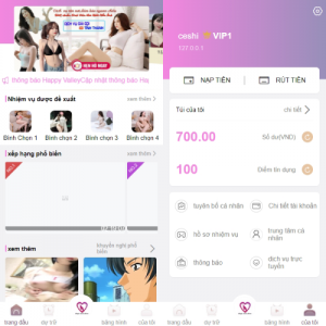 越南空降约炮同城任务/系统彩带预设/前端vue 页面截图