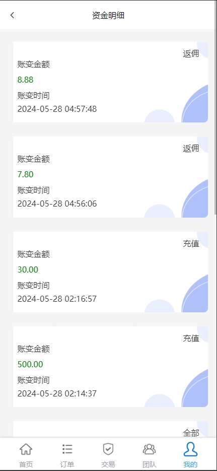 多语言海外抢单刷单源码/抢单代理/业务员/亚马逊60关卡任务 页面截图 10 多语言海外抢单刷单源码/抢单代理/业务员/亚马逊60关卡任务 页面截图
