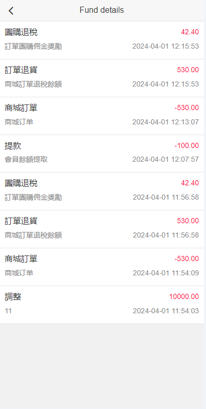 海外商城回购系统/拼团退税返税/回收团购商城 页面截图 10 海外商城回购系统/拼团退税返税/回收团购商城 页面截图