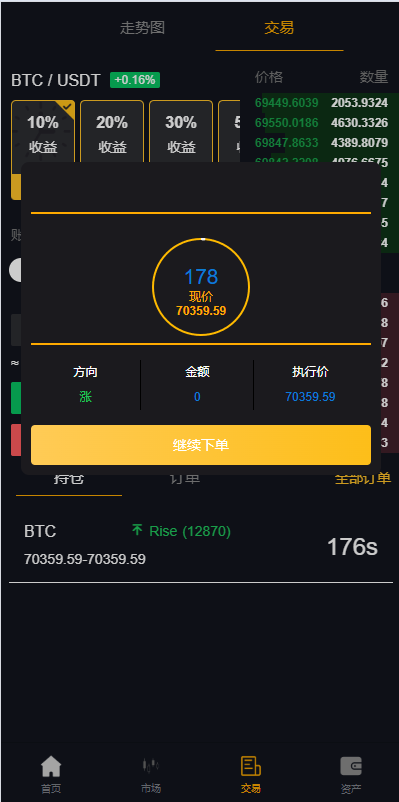 多语言海外微盘系统/虚拟币外汇微交易/秒合约时间盘 页面截图 5 多语言海外微盘系统/虚拟币外汇微交易/秒合约时间盘 页面截图
