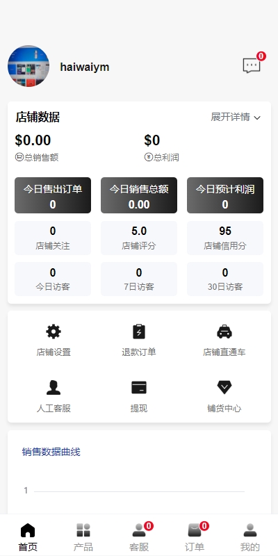新版Tiktok跨境商城系统/多语言tiktok商城/内置客服/内嵌tiktok 页面截图 6 新版Tiktok跨境商城系统/多语言tiktok商城/内置客服/内嵌tiktok 页面截图