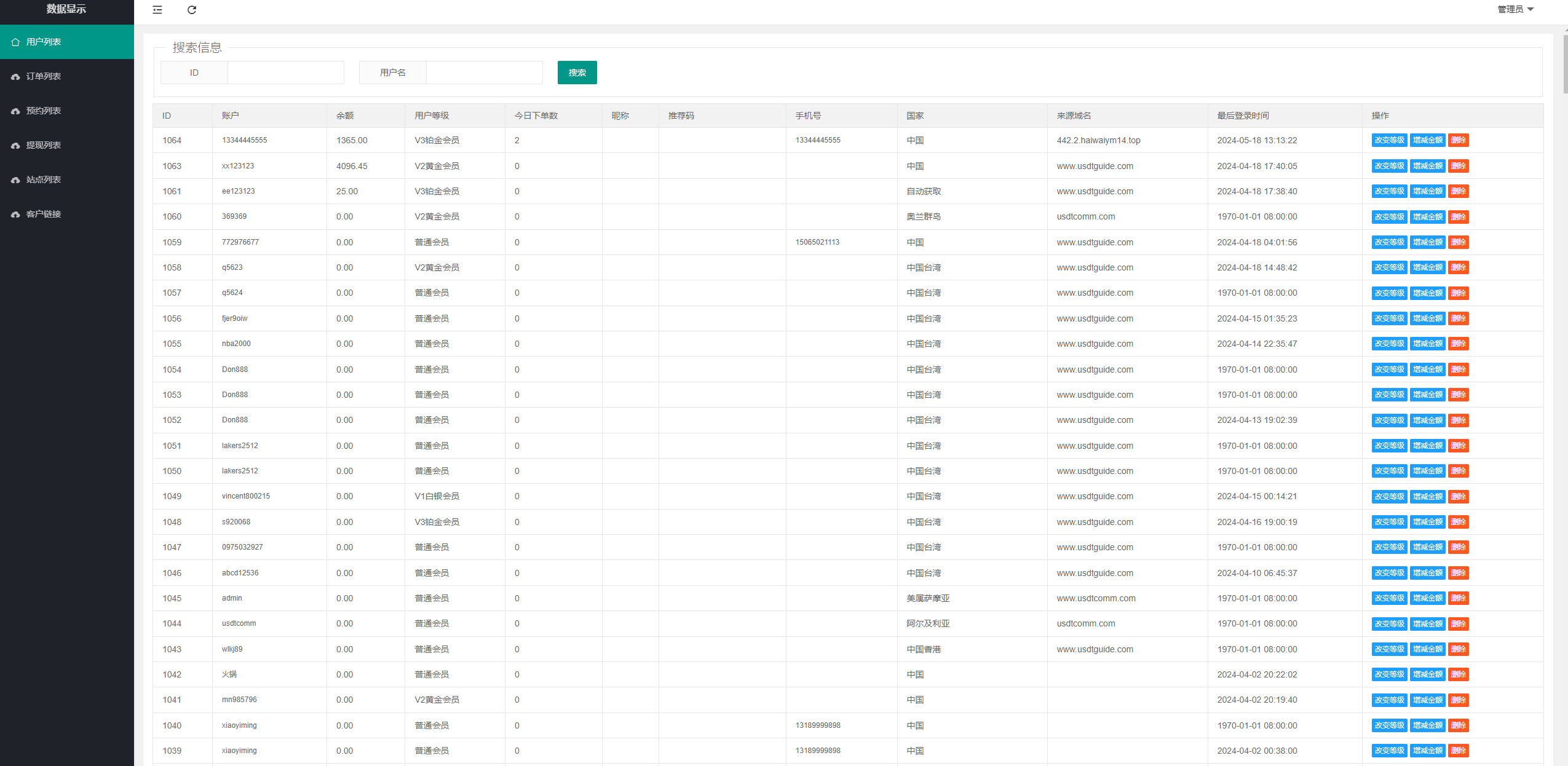 U钓鱼系统/USDT承兑系统/U承兑钓鱼源码 页面截图 7 U钓鱼系统/USDT承兑系统/U承兑钓鱼源码 页面截图
