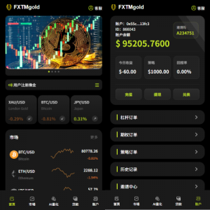 海外DAPP综合交易所/股票/外汇/期货/AI量化/贷款 页面截图