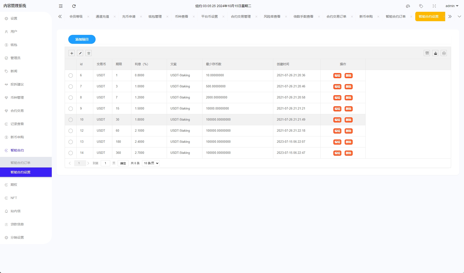 二开版海外交易所系统/币币期权杠杆交易/锁仓认购/合约插针 页面截图 36 二开版海外交易所系统/币币期权杠杆交易/锁仓认购/合约插针 页面截图