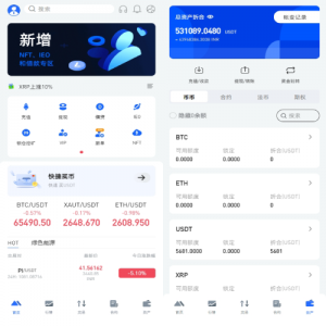 二开版海外交易所系统/币币期权杠杆交易/锁仓认购/合约插针 页面截图