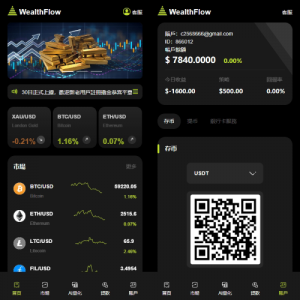 多语言综合交易所系统/外汇/期货虚拟币交易/AI量化/贷款 页面截图