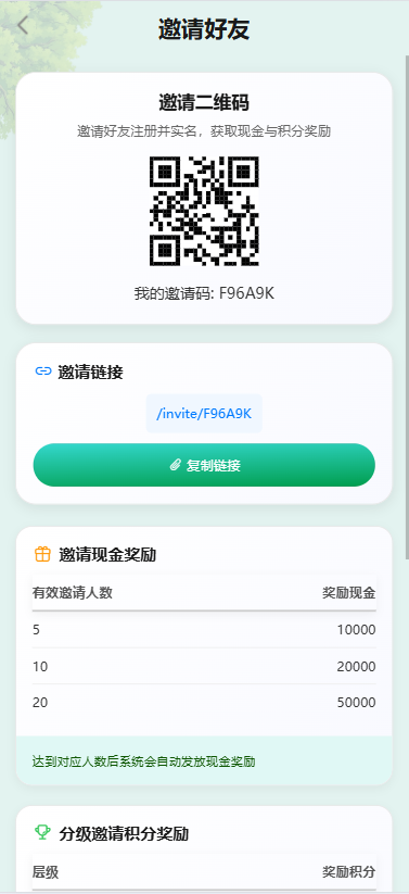 多语言投资理财系统/绿色种树/签到/任务/转盘/分销