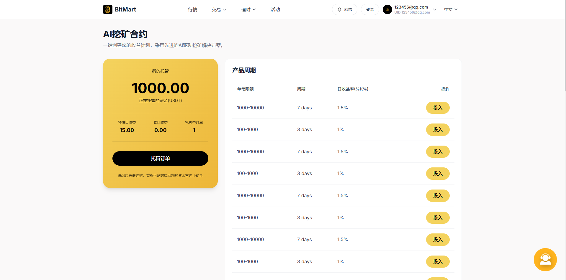 海外DAPP交易所系统/交割合约/永续合约/K线控制/模拟账户
