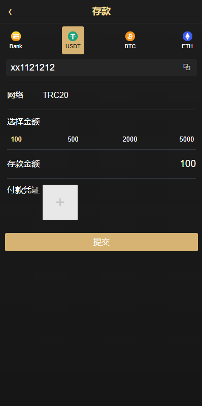 海外黄金秒合约交易/黄金时间盘/黄金微盘投资交易