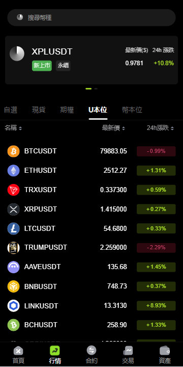 多语言JAVA交易所/合约/期权/平台币/跟单/行情控制