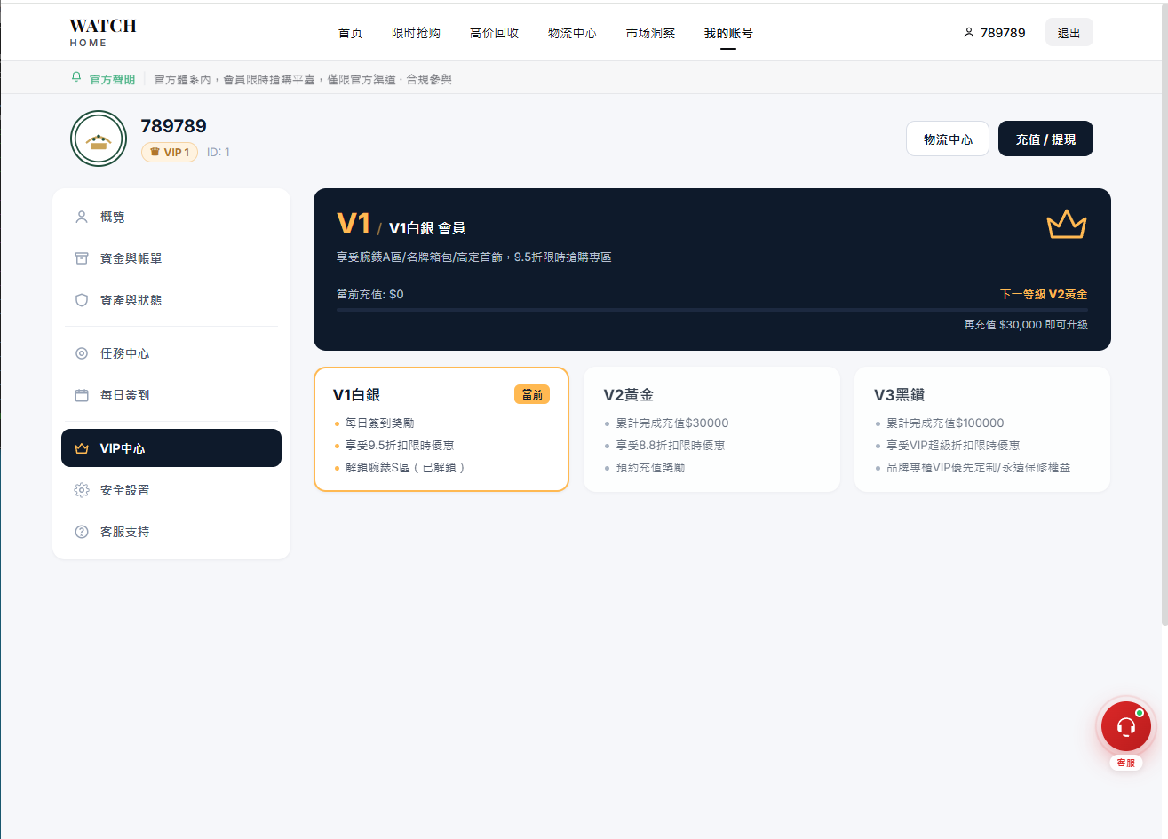 海外奢饰品回收/劳力士商城/商品抢购/以旧换新/PC自适应