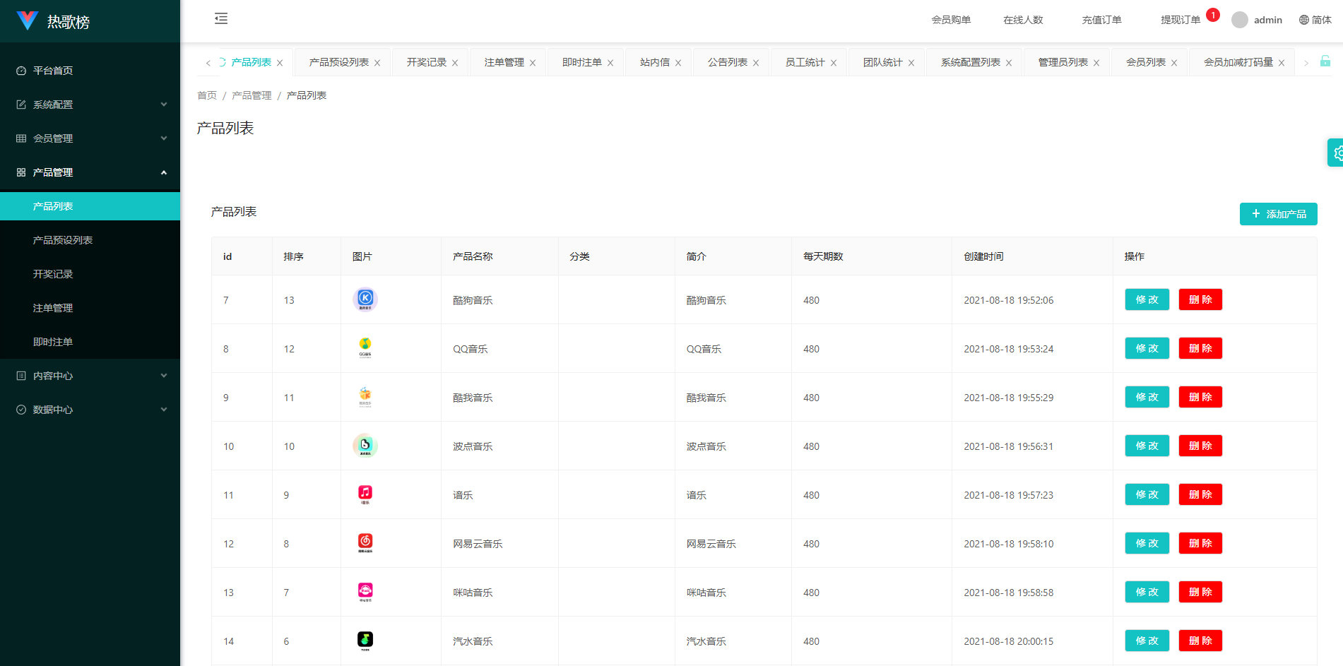 音乐打榜伪商城系统/订单自动匹配/打码/代理后台