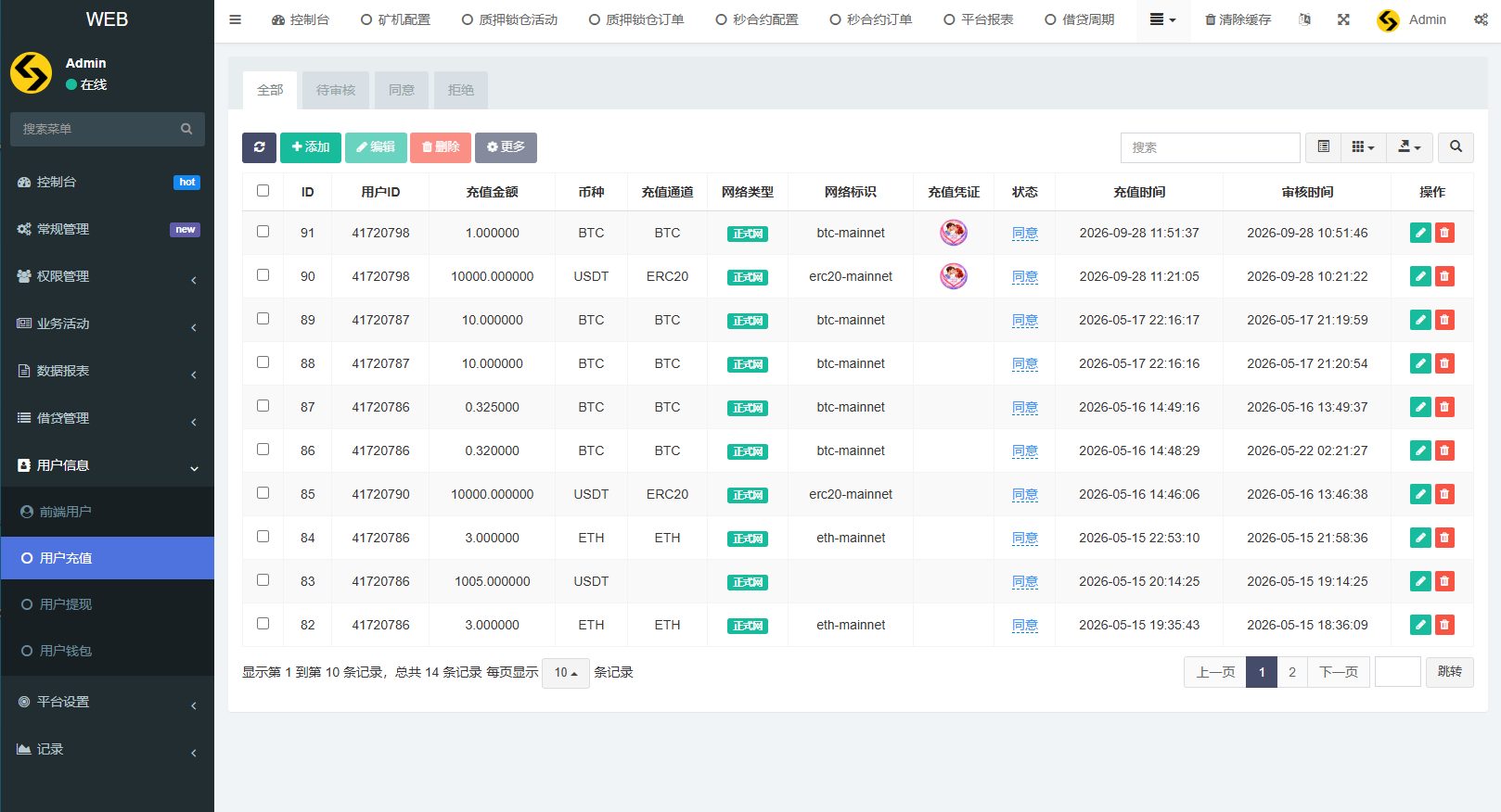 多语言DAPP交易所/秒合约交易/质押/贷款